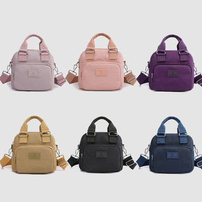 Crossbody Bag for Women Water Resistant Large Shoulder Purse Top-Handle Satchel