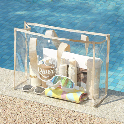 Beach Bag For Holiday Travel Waterproof Transparent Portable Swimming Bag
