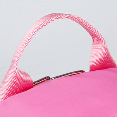 Backpack For Daily Use Simple Solid Color Casual Oxford Daypack