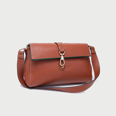 Fashion Leather Handbag for Women Small Casual Shoulder Bag Satchel