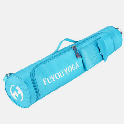 Waterproof Full Zip Yoga Mat Bag Carrier with Adjustable Strap Storage Pocket