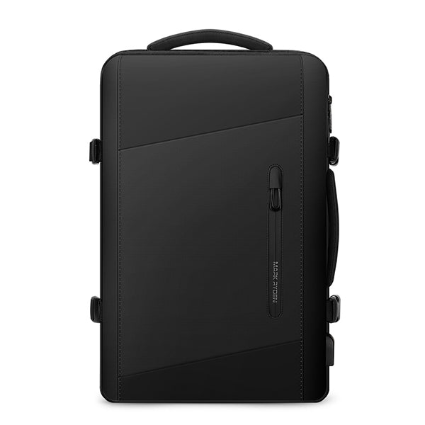 Expandable Capacity Multi-Layer Business Waterproof Backpack with Clock