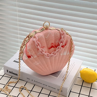 Crossbody Bag For Women Light Color Lovely Acrylic Chain Bag