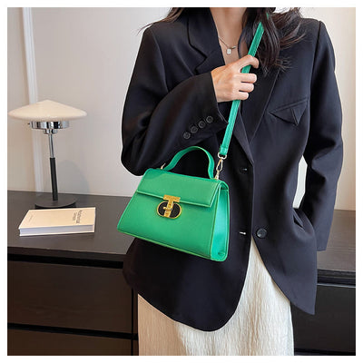 Mini Classic Handbag Women Pure Leather Crossbody Dating Purse