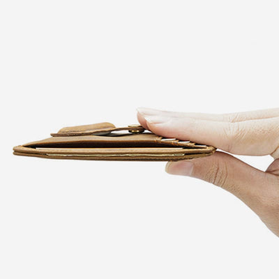 Lightweight RFID Vintage Airtag Card Holder