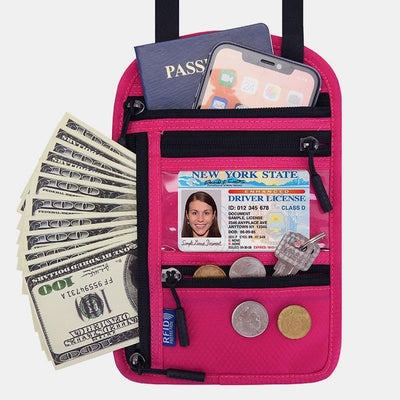 Waterproof RFID Blaocking Passport Holder Travel Bag