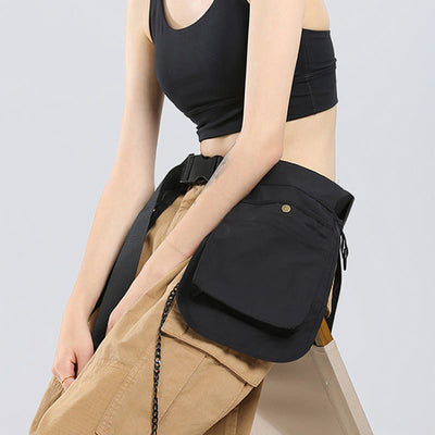Retro Waist Bag for Women Men Functional Tool Waist Bag Apron