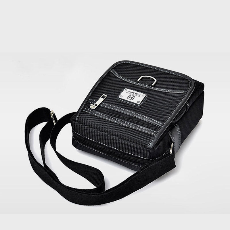 Casual Multi-Pocket Waterproof Messenger Bag