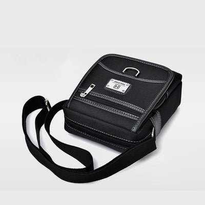 Casual Multi-Pocket Waterproof Messenger Bag