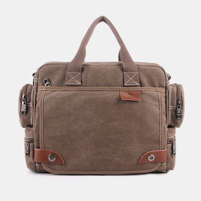 Large Capacity British Style Messenger Bag