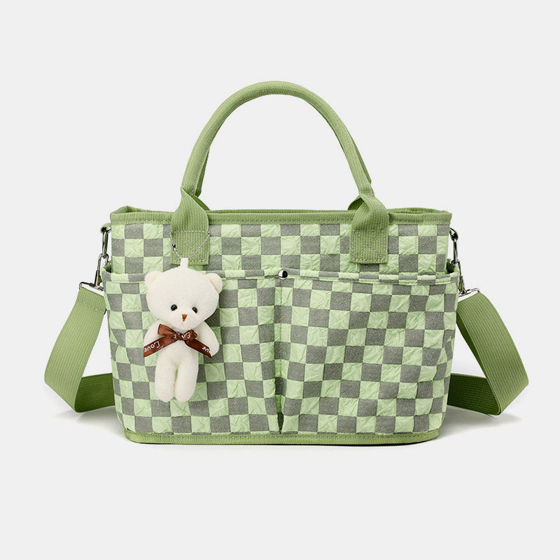 Diaper Tote Bag Mommy Bag for Hospital Maternity Baby with Stroller Straps