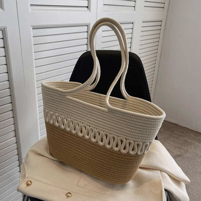 Tote Bag for Women Large Capacity Straw Beach Shoulder Bag