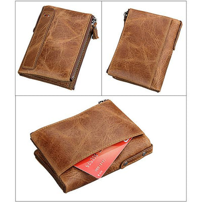 Men's Genuine Leather RFID Wallet