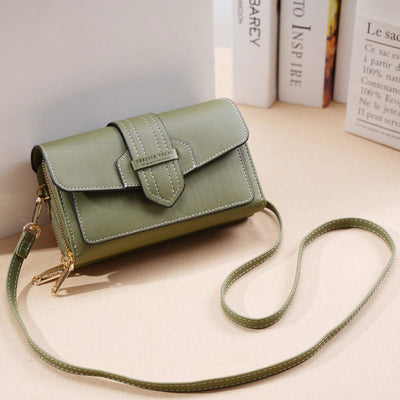 Retro Multi-Card Coin Purse Crossbody Bag