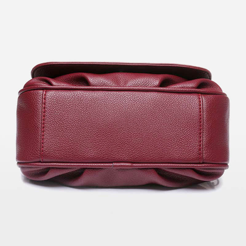 Fashion Rehinestone Shoulder Bag for Women Leather Satchel Crossbody Bag