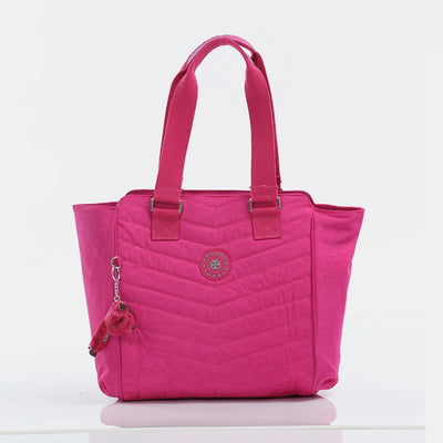 Nylon Tote for Women Waterproof Large Quilted Shoulder Bag Handbag Purse