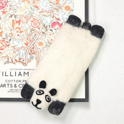 Wool Felt Phone Bag For Women Cute Animal Crossbody Bag