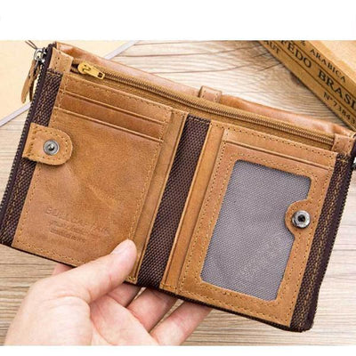Genuine Leather Multifunctional Wallet