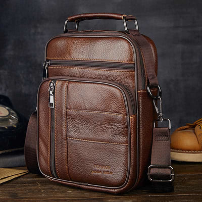 Messenger Bag for Men Business Travel Small Sling Crossbody Shoulder Bags