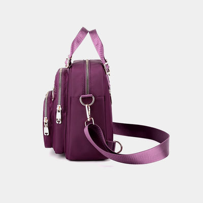 Multi-Pocket Waterproof Crossbody Bag Backpack