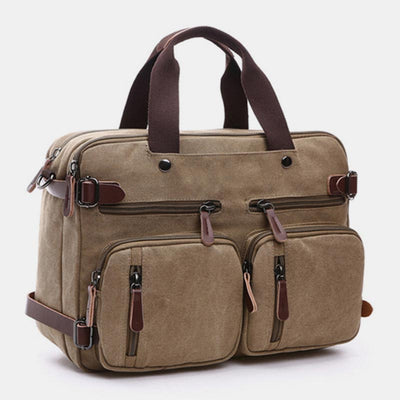 3 Way-Use Large Capacity British Style Briefcase