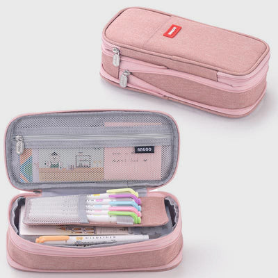 Pencil Case For Study Color Matching Large Capacity Pencil Bag