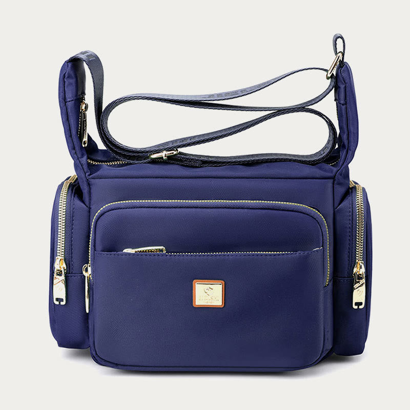 Nylon Crossbody Bag For Women Daily Outfit Multiple Pockets Purse