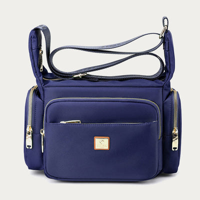 Nylon Crossbody Bag For Women Daily Outfit Multiple Pockets Purse