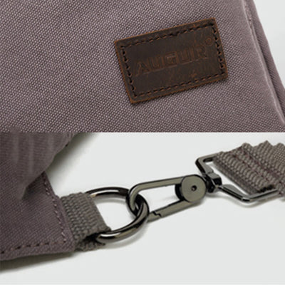 Sling Bag For Men Canvas Retro Sports Crossbody Chese Bag
