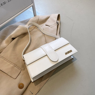 Shoulder Bag For Women Solid Color Square Elegant Dating Bag