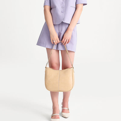 Shoulder Bag For Women Double Strape Elegant PU Leather Bag