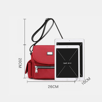 Waterproof Lightweight Large Capacity Casual Crossbody Bag