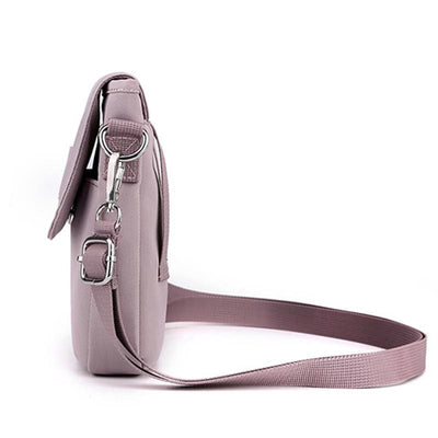 Waterproof Nylon Crossbody Bags Phone Bags with Adjustable Straps