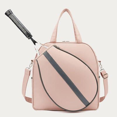 Racket Bag For Tennis Badminton Large Capacity Crossbody Bag