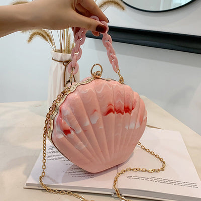 Crossbody Bag For Women Light Color Lovely Acrylic Chain Bag