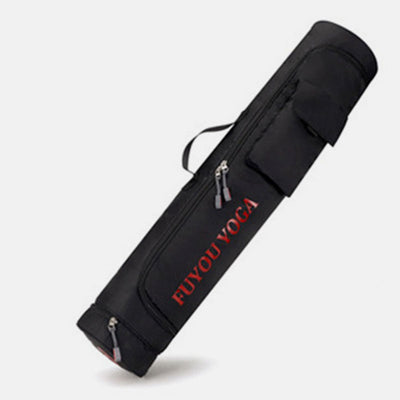 Waterproof Full Zip Yoga Mat Bag Carrier with Adjustable Strap Storage Pocket