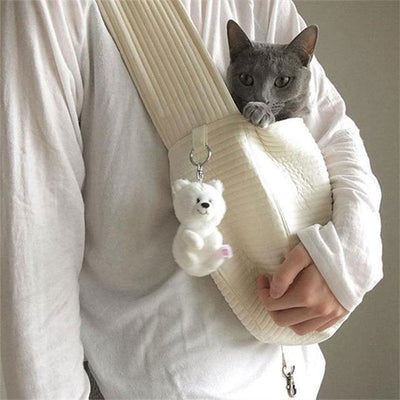 Pet Carrier For Small Animal Portable Outdoor Crossbody Bag