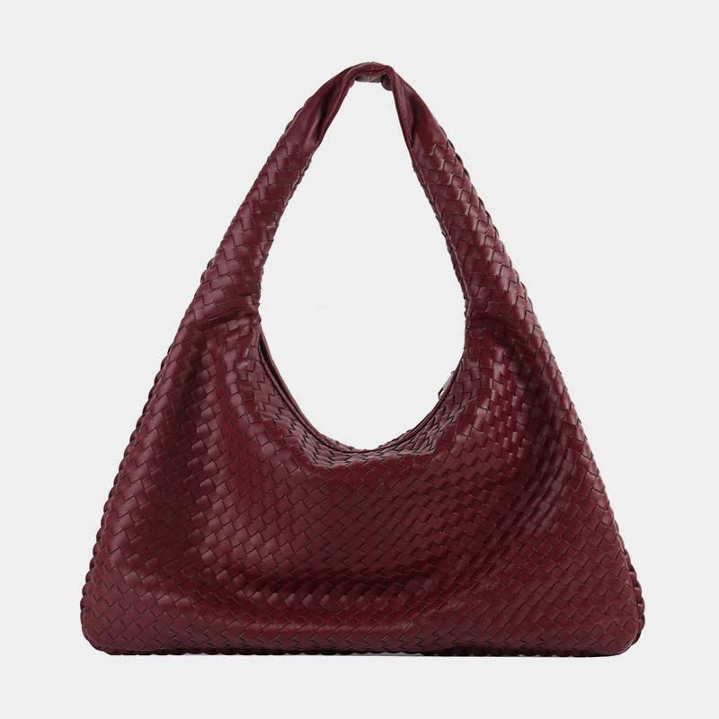 Shoulder Bag For Women Solid Color Large Capacity Minimalist Casual Handbag