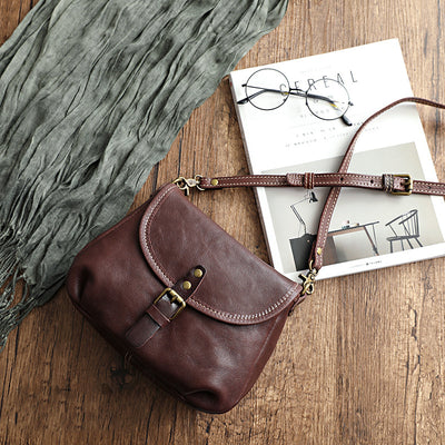 Retro Handmade Vintage Large Capacity Crossbody Bag