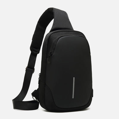 Outdoor Anti Theft Crossbody Chest Bag Mens Waterproof Sling Purse