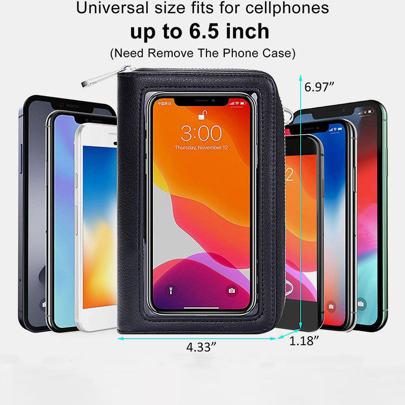 Large Capacity Touch Screen Phone Purse