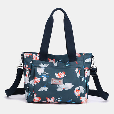 Women Lightweight Waterproof Handbag Multi-Pocket Crossbody Shoulder Bag Purses