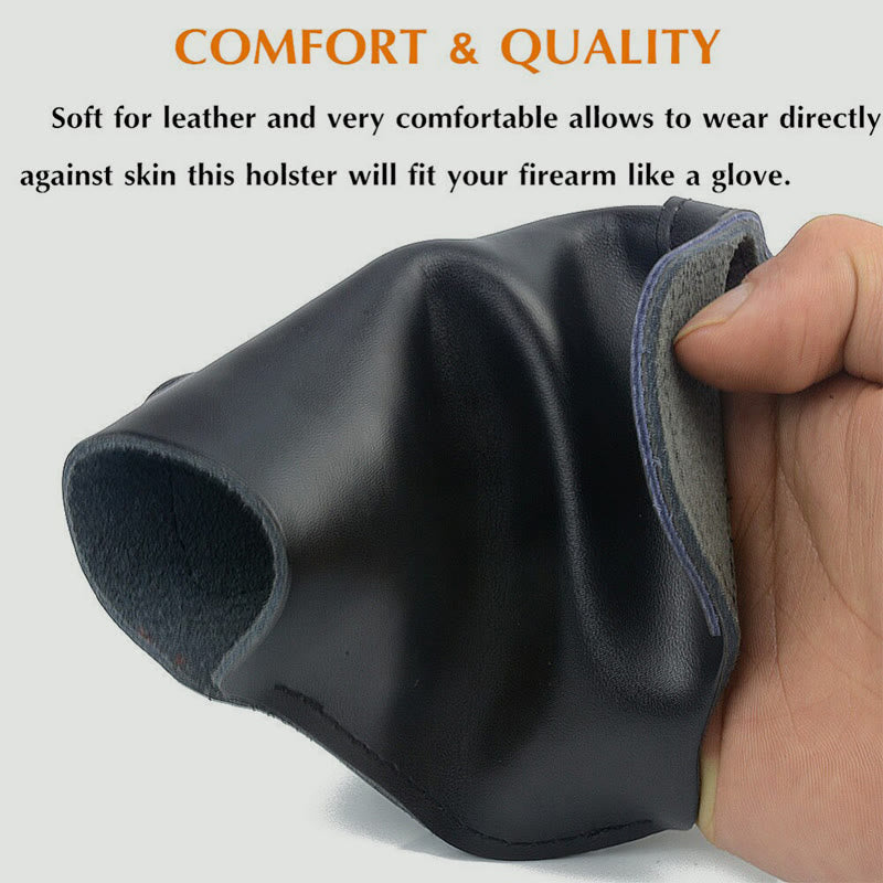 Holster For Outdoor Tactics Cowhide Leather Invisible Quick Draw Holster