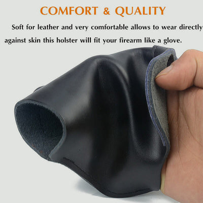 Holster For Outdoor Tactics Cowhide Leather Invisible Quick Draw Holster