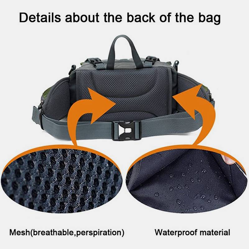 3 In 1 Multifunctional Large Capacity Waterproof Outdoor Travel Waist Bag