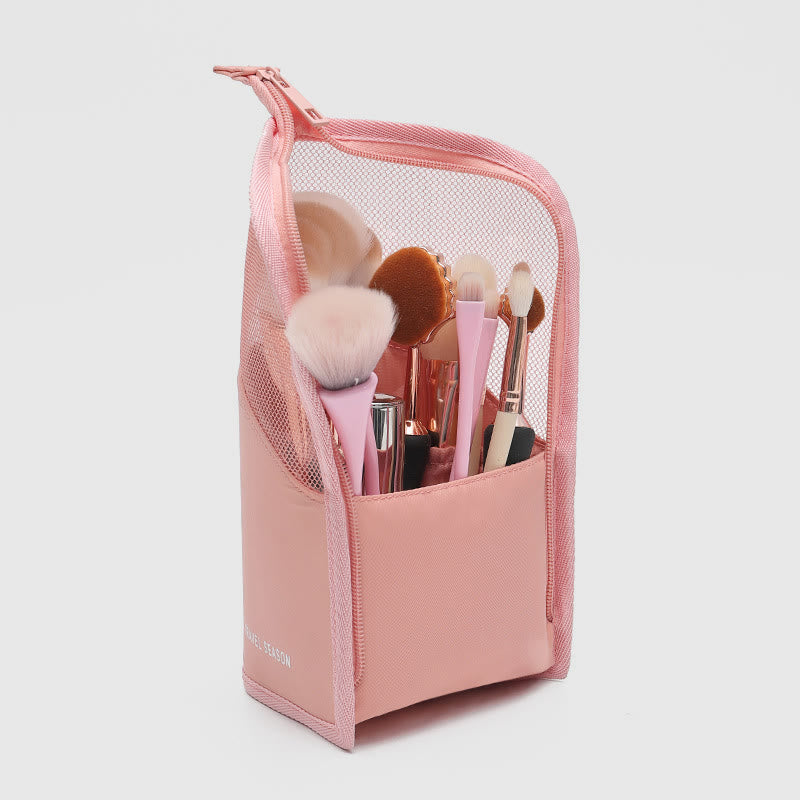Storage Bag For Women Dialy Simple Vertical Travel Makeup Bag