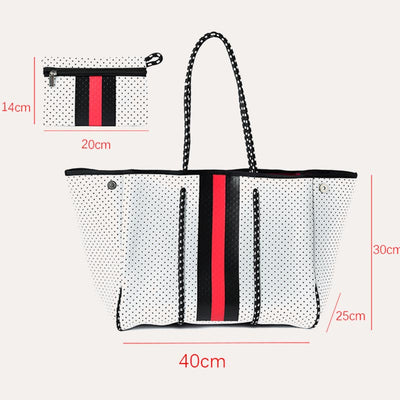 Functional Neoprene Beach Bag Pool Bag Multipurpose Large Tote Bag