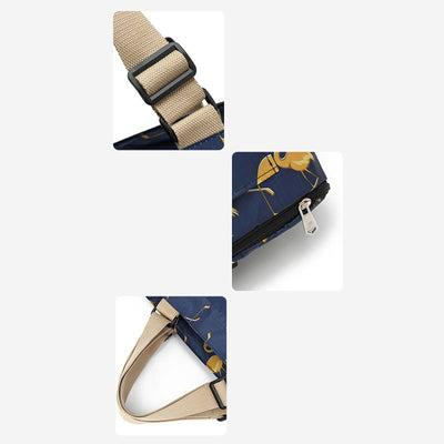 Tote Bag For Women Shopping Folding Removable Wheel Cart