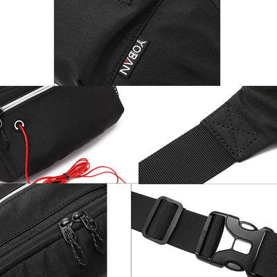Reflective Waist Packs for Men & Women Lightweight Chest Bag
