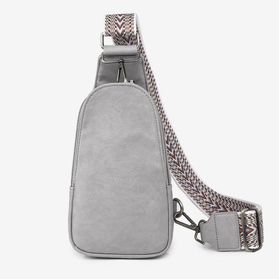 Sling Bag For Women Lightweight Wide Straps Leather Shopping Bag